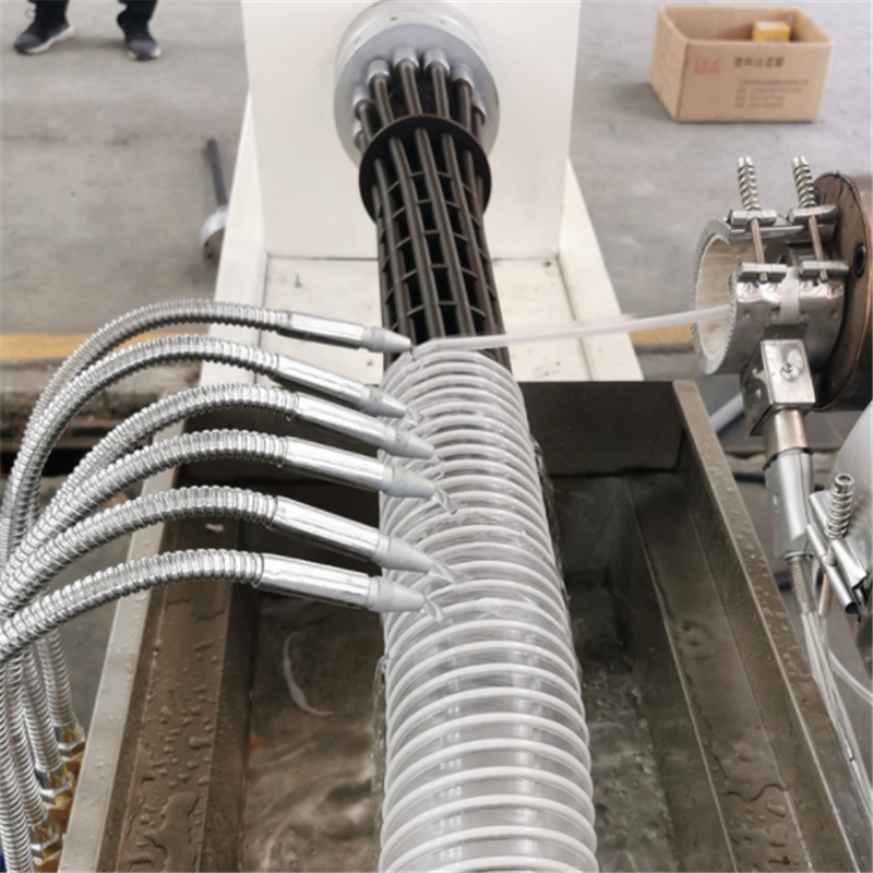 2020 NEW profit PVC Spiral Suction Hose Coil Pipe Electric Wire Threading Tube Making Machine