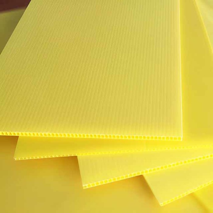 printing polypropylene plastic core flute sheet/ board signs Printed pp corrugated plastic poster board/coflute sign