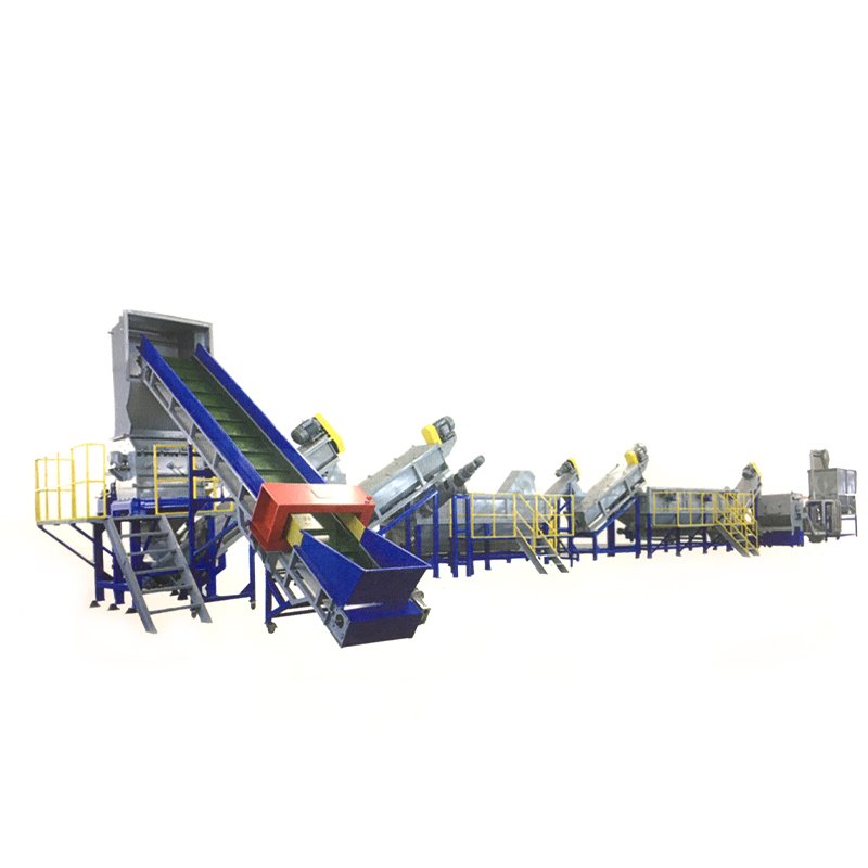 PET PP PE Solid Waste Management Plastic recycling machine and washing line recycling machinery for baling machine