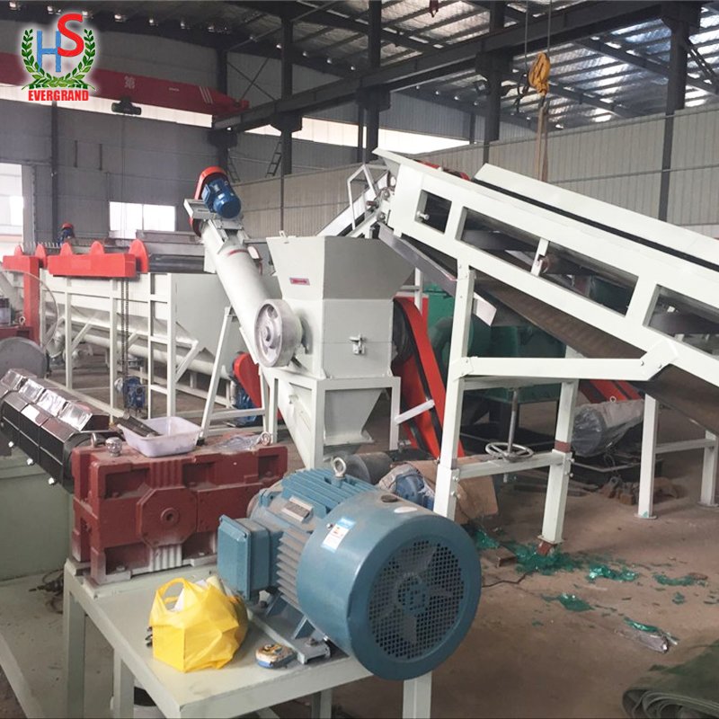 High Quality PE LDPE PP HDPE Film Waste Plastic recycling Crushing washing line Machine