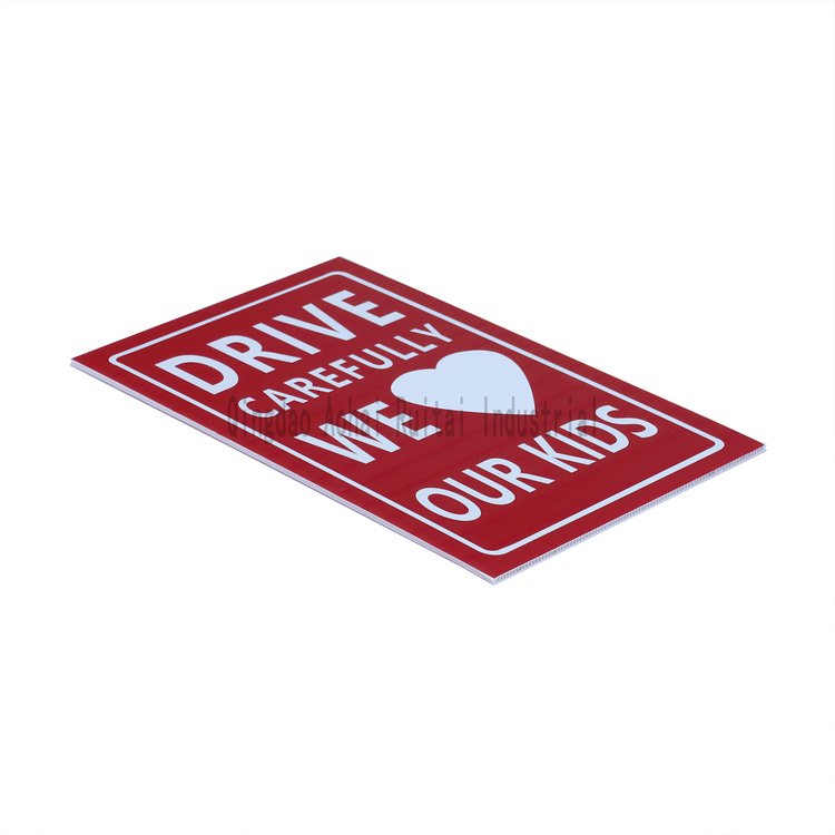 4 MM Customizable White Outdoor UV Printing Yard Signs Coroplast PP Corrugated Board for Signs