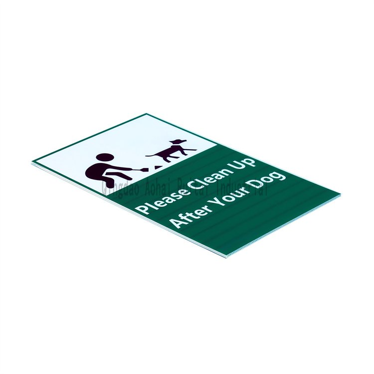 4 MM Customizable White Outdoor UV Printing Yard Signs Coroplast PP Corrugated Board for Signs