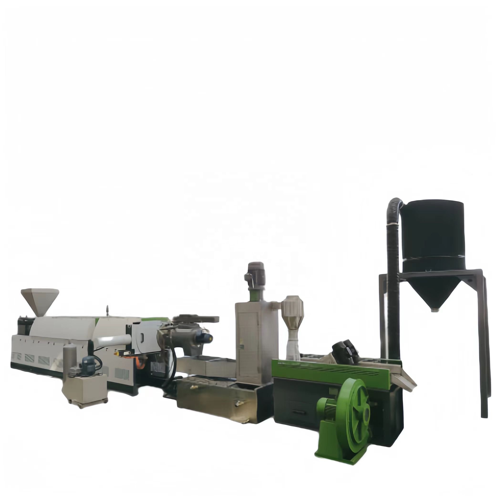 Hard Plastic Recycling Granulation Production Line PP PE and Plastic Sheet Granulation Plastic Granulators