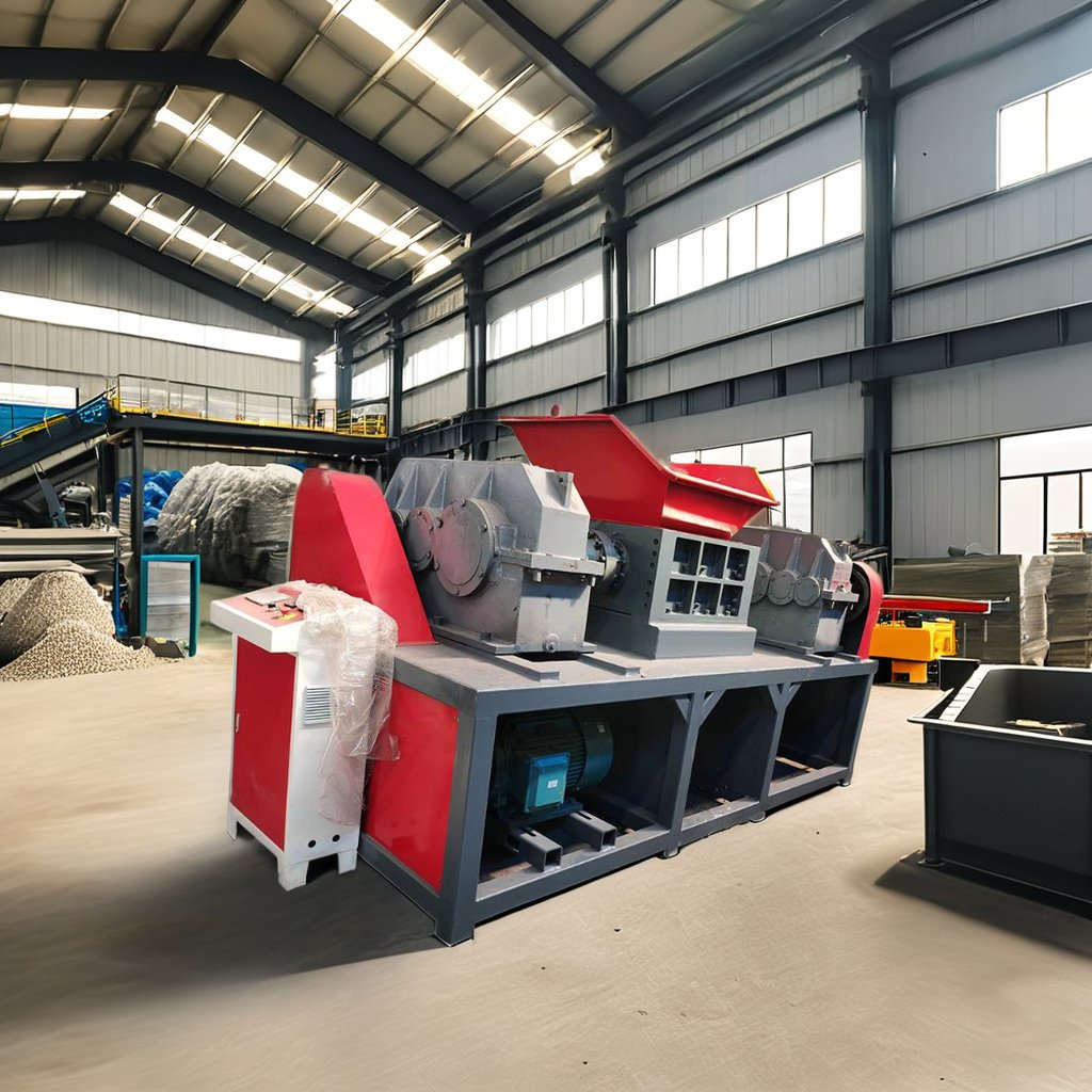 Small Plastic Shredder Recycling Machine Multipurpose with High Durability Made Metal PET PP PE Materials Factory Direct Price