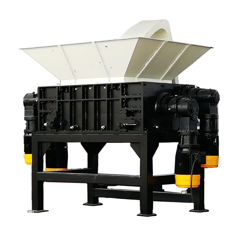 Shredding Machine Crusher Strong Industrial Wood Pallet Shredder Double Shaft Wood Customized Motor Power Knife Technical Parts