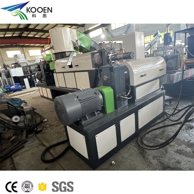 Ldpe Hdpe Pp Recycle Plastic recycle extruder pelletizer machine/ plastic granules making machine/ recycling granulating machine