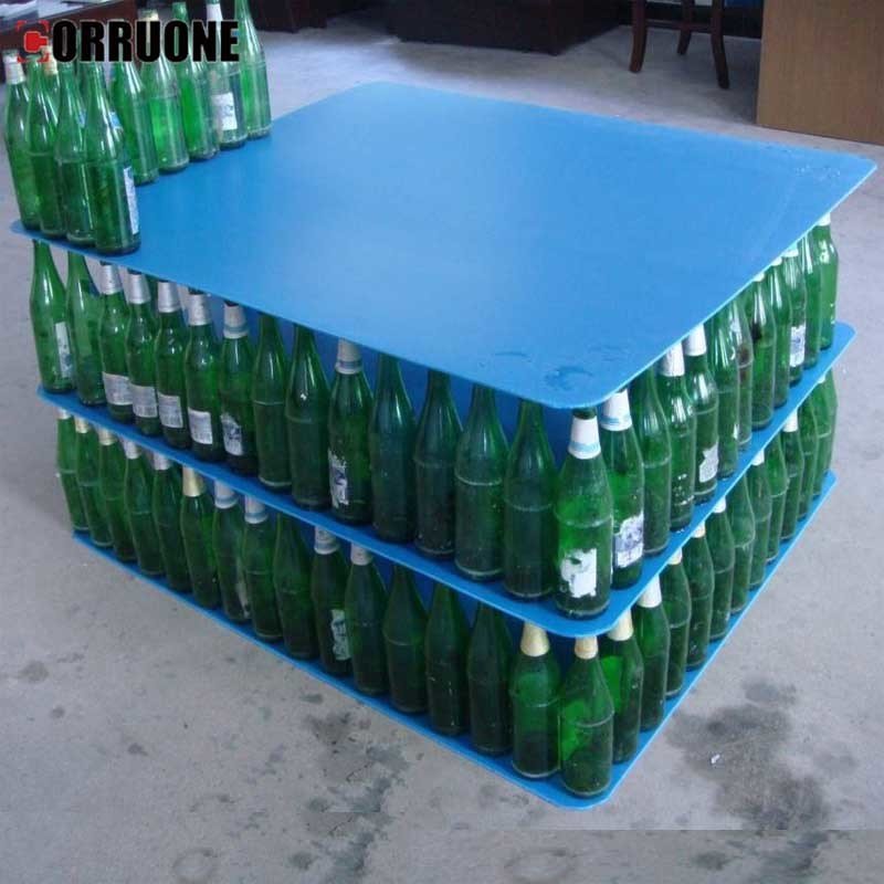 Corruone Durable PP Plastic Layer Pad high Strength PP Corrugated Plastic Sheet plastic dividers for glass bottles