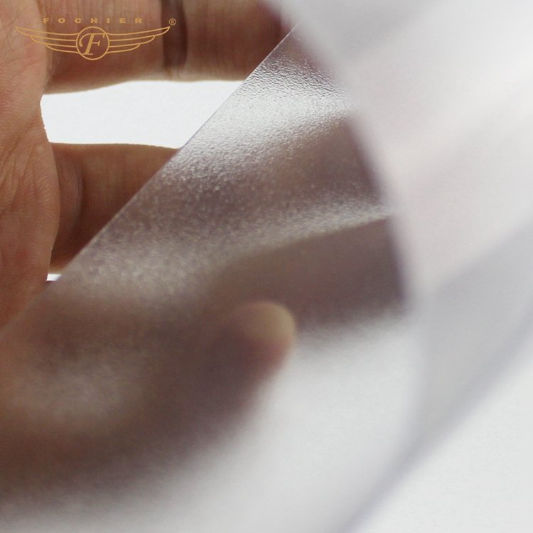 polypropylene sheet two sides frosted finish clear plastic pp sheet for folder