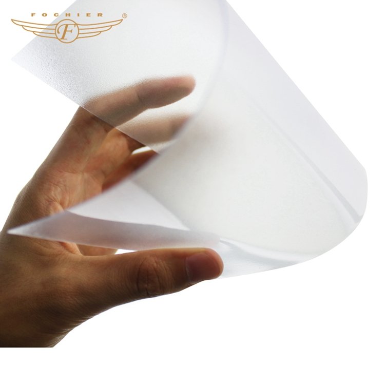 polypropylene sheet two sides frosted finish clear plastic pp sheet for folder