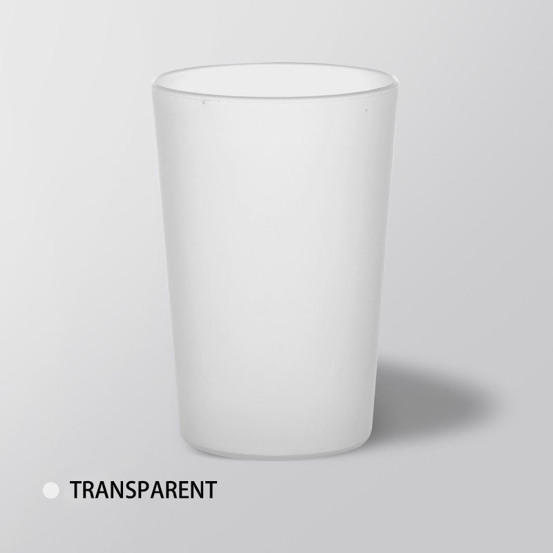 Wholesale High Quality Custom PP Material Gargle Cup Adult Travel Portable Plastic Gargle Cup Transparent Mouthwash Cup
