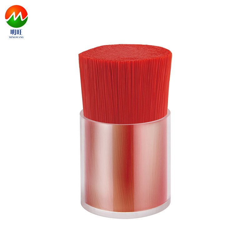 Waved Crimped Straight Flat Round Cross Synthetic Plastic Bristles Fiber Polyester PP Pet PBT Nylon PA Polyamide filament