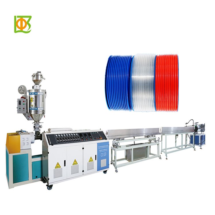 Energy Saving China Machine Plastic Hose Profile Straps Extruder Machine Pu Pp Pe Pvc Flexible Hose Extrusion Line