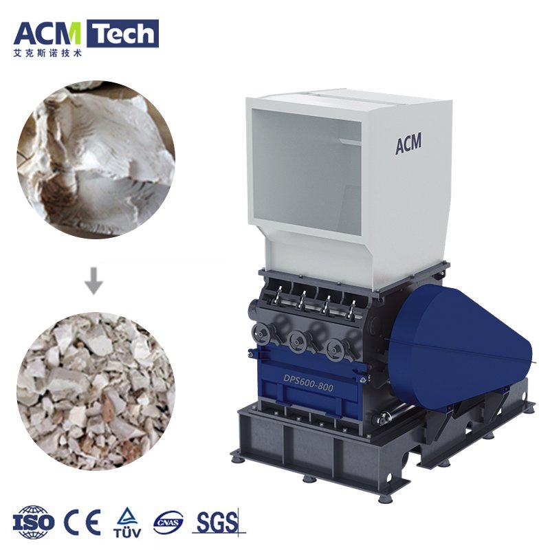 Recycle HDPE LDPE PP ABS PE Plastic Crusher Single Double Shredder Waste Granulator Recycling Machine
