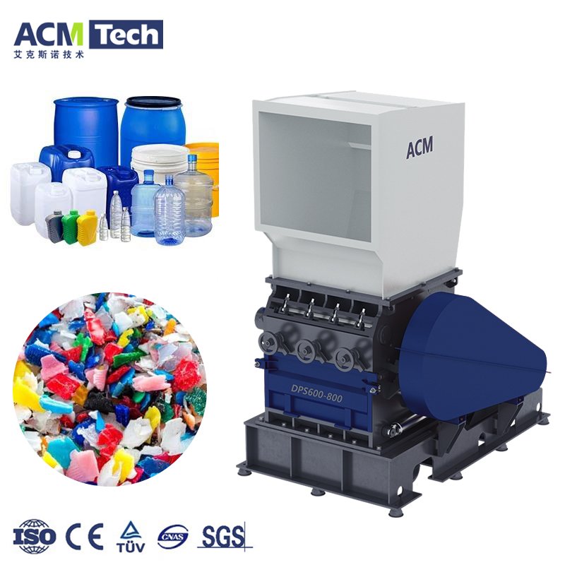 Recycle HDPE LDPE PP ABS PE Plastic Crusher Single Double Shredder Waste Granulator Recycling Machine