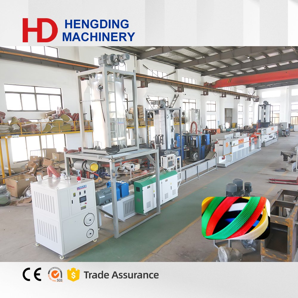 China Supplier's New PET Strap Production Line Pump Powered Extruder with Screw for PE and PP Plastic Industries