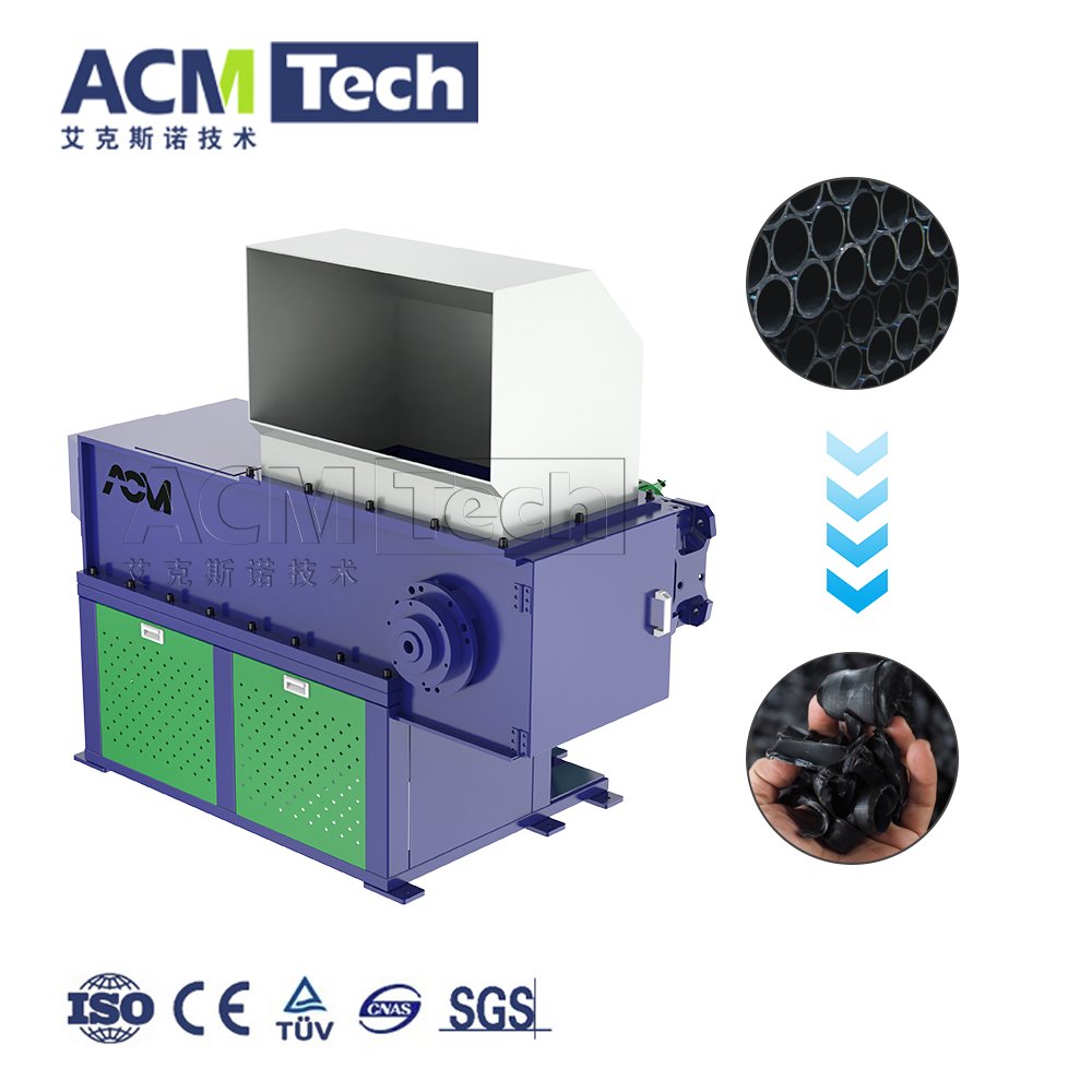 600 Model Industrial Waste EPDM Rubber Shredder Machine Single Shaft Plastic Shredder for Sale