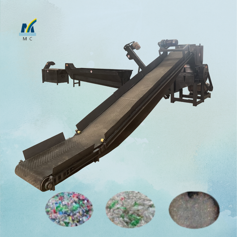 Pp Pe Pet Flakes Recycled Washer Plant Floating Tank Pet Bottle Recycling Cleaning Plastic Recycling Washing Line For Sale