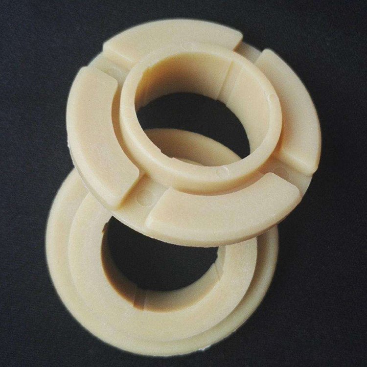 Custom Plastic injection nylon parts for plastic product PA / PTFE / PP piece