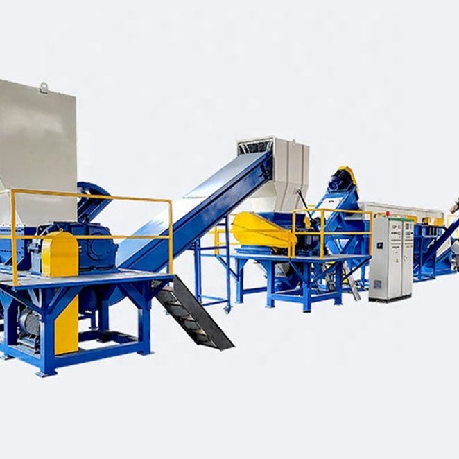 Top Quality PET PE PP Waste Plastic Recycling Machine Washing Line