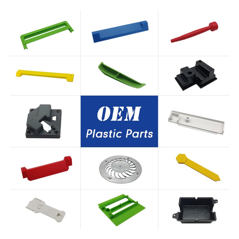 OEM Plastic Products Manufacturer High Quality abs pvc pp Injection Plastic Parts Custom Plastic Injection