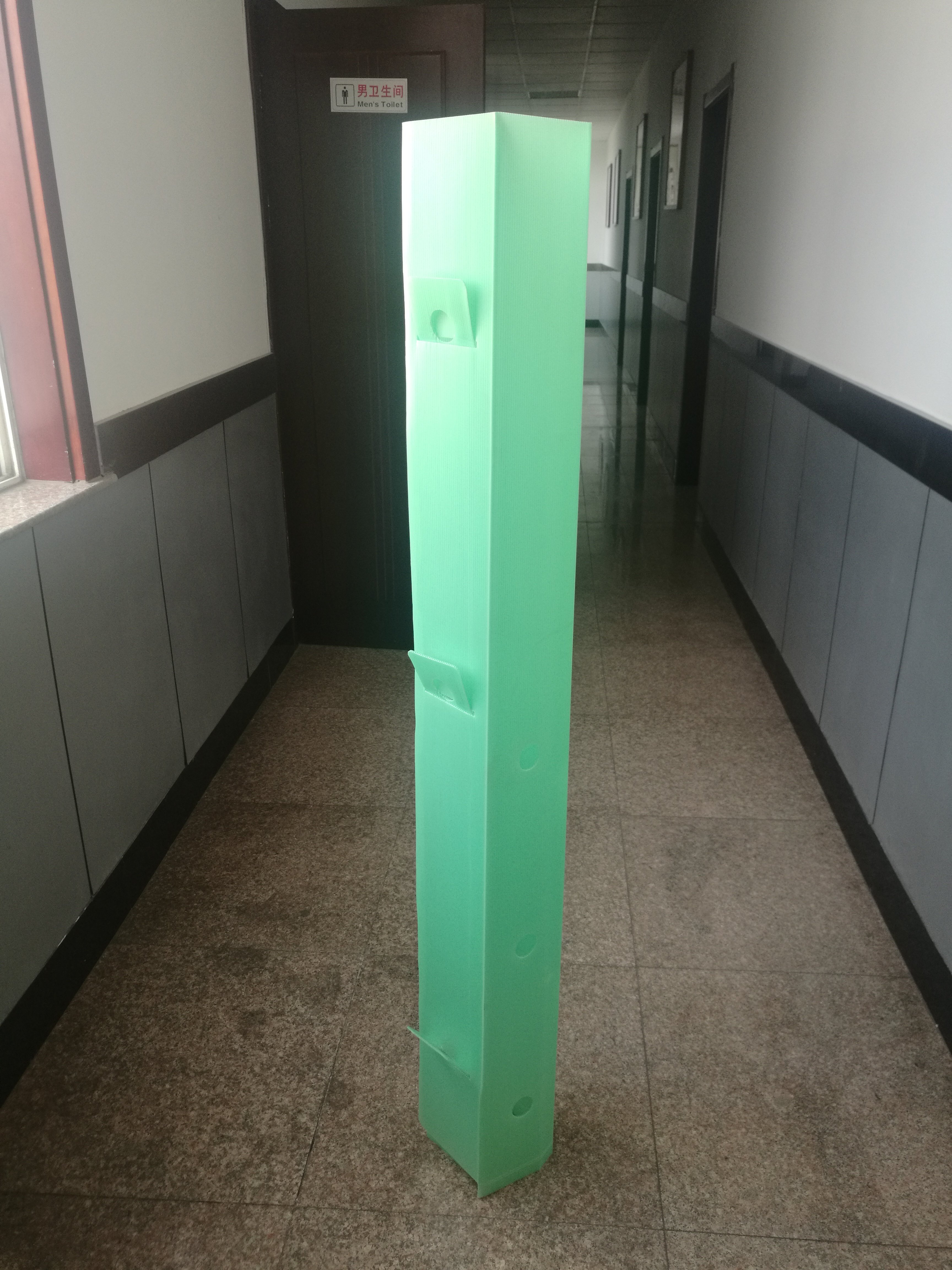 Spring Sign Corflute Corflute vine Guards tree tube protector grade a 3mm polypropylene corrug pp rigid sheet manufacturer