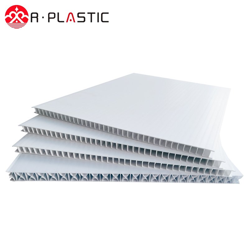 Wholesale High-Quality 4mm PP Corrugated Hollow Sheet Print Sign