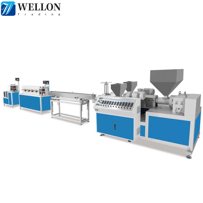 High Quality Artificial Pe PP Plastic Rattan Extruder Making Machine for Restaurant and Printing Industries