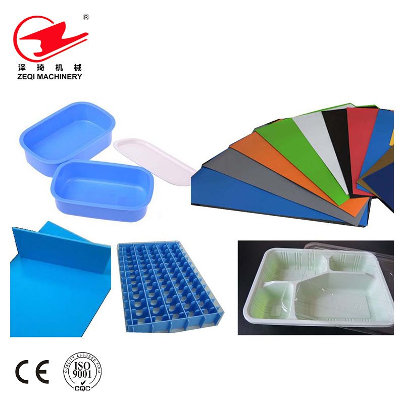 ZEQI disposable PP plastic plate food container making machine