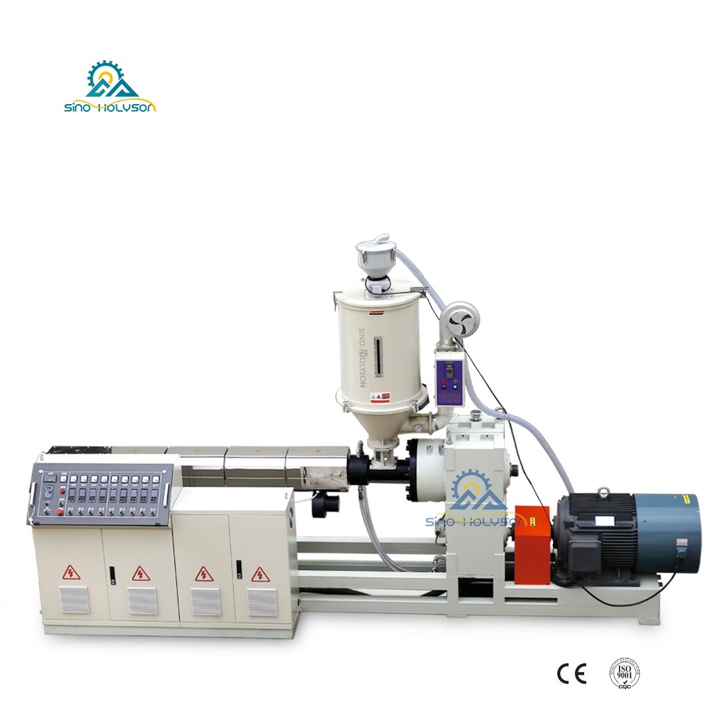 Sino-Holyson PP PE PPR Single Screw Plastic Extruder