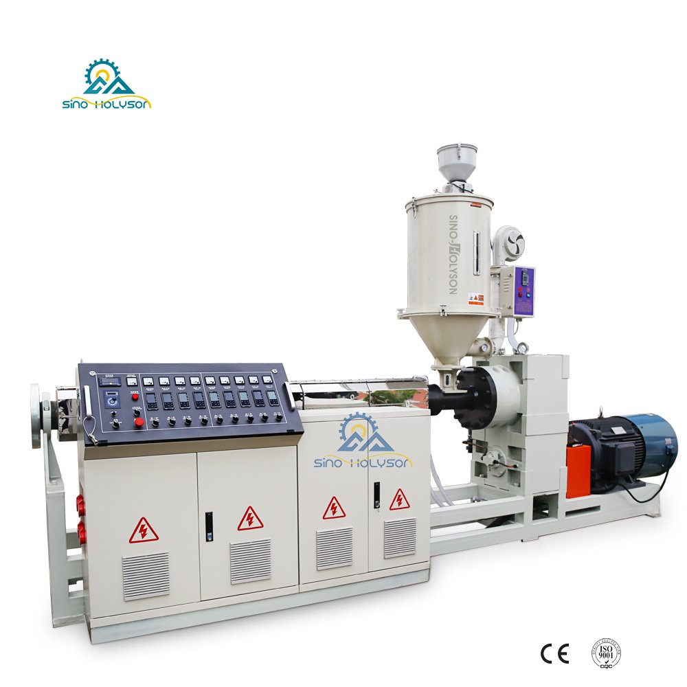 Sino-Holyson PP PE PPR Single Screw Plastic Extruder