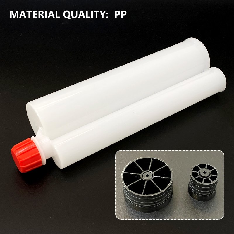 5:1 360ml empty silicone cartridge Epoxy Resin Adhesive Anchorage Glue plastic two-component ab glue cartridge