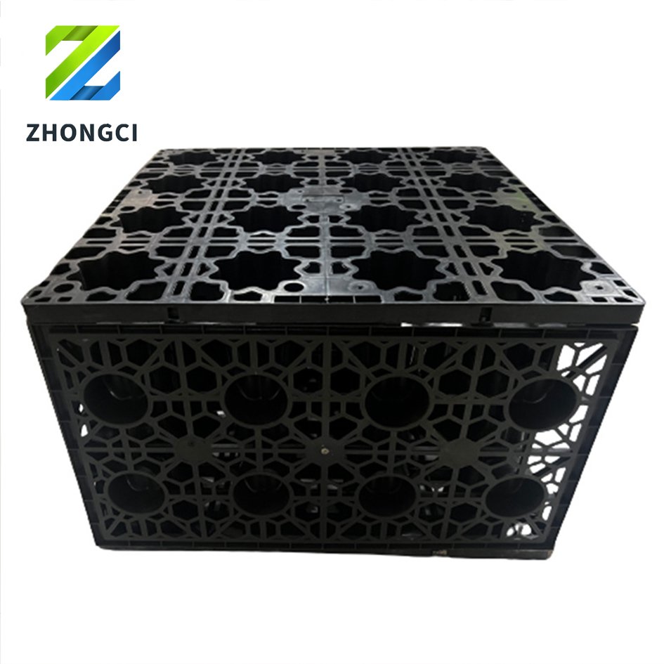 Sponge city rainwater PP module rainwater transfer reservoir plastic module rainwater collection and reuse system