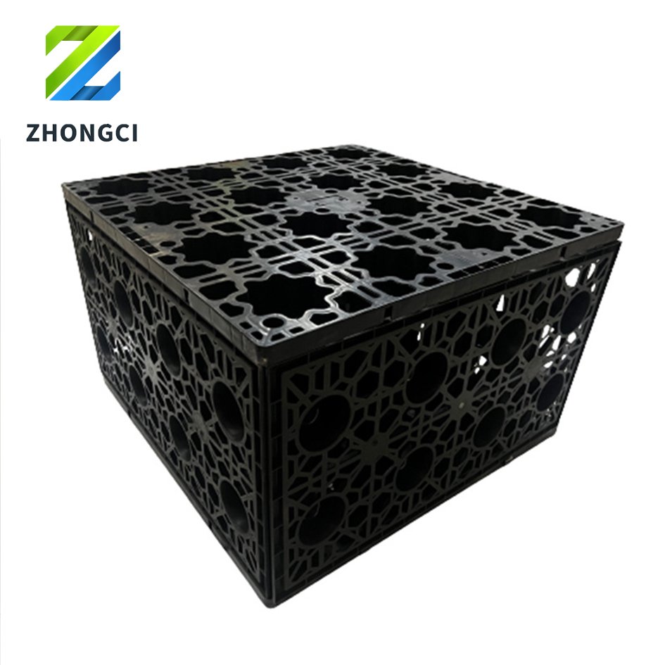 Sponge city rainwater PP module rainwater transfer reservoir plastic module rainwater collection and reuse system
