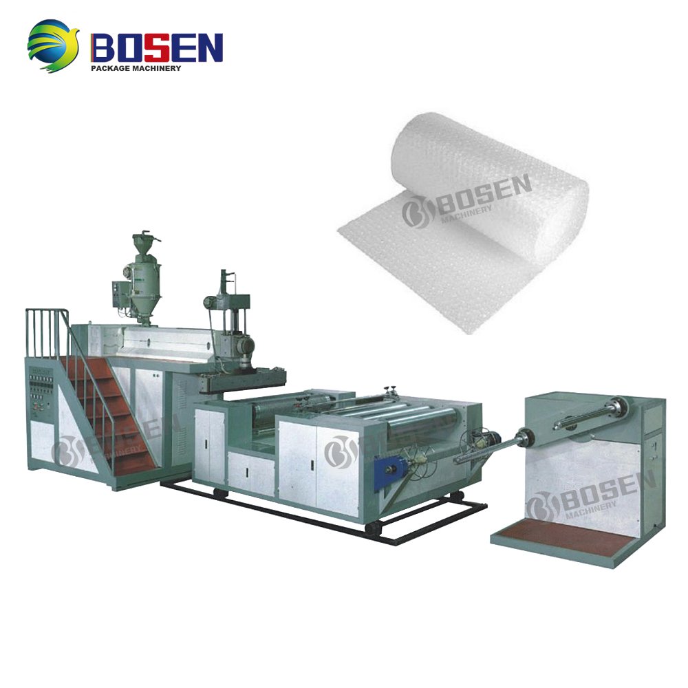 Automatic PE One Two Three Layers Air Bubble Packaging Film Making Machine In China
