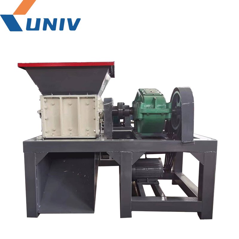 UNIV Waste Plastic PP PE Film Bags Crusher Shredder Machine Plastic Shredder Machine Woven Bag Shredding
