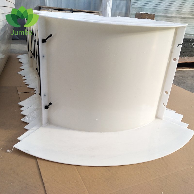 New Indoor And Outdoor Soccer Wall PP Good Weatherability High Performance Different Surface Effects Hockey Arena Fence