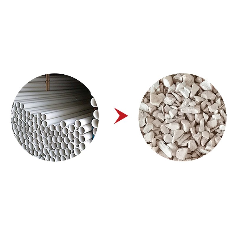 High-Efficiency PVC Pipe Crusher Automatic Plastic Shredder Construction Manufacturing Core Bearing PP/PE Bottle Crusher