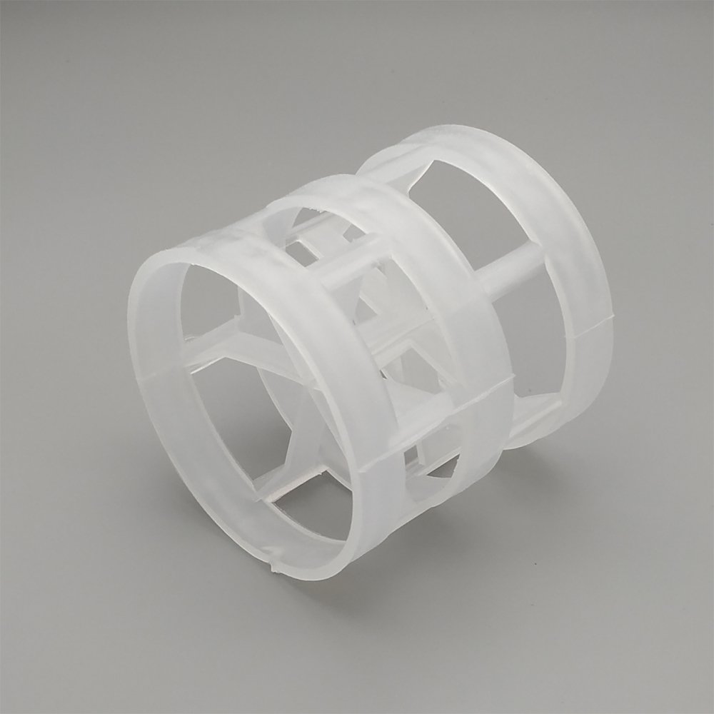 PP PVC CPVC PVDF Plastic pall ring packing for distillation tower filling
