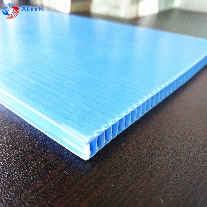 Wholesale price pp sheet custom size pp hollow sheet 2-12mm corflute sheet for material protection