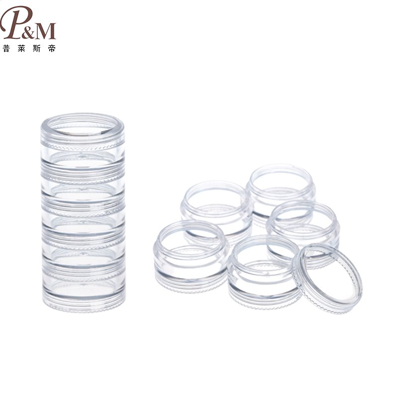 Free samples 5 g 10 ml 15 grams 30 ml 50 g 100 g face cream packaging plastic PP cosmetic jar