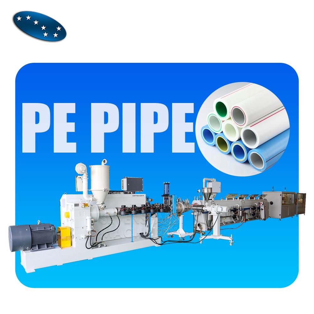 Sevenstars 110-315 Mm Pp Pe Pipe Extruder Production Line Plastic Pipe Making Machine for PP Tube Extrusion