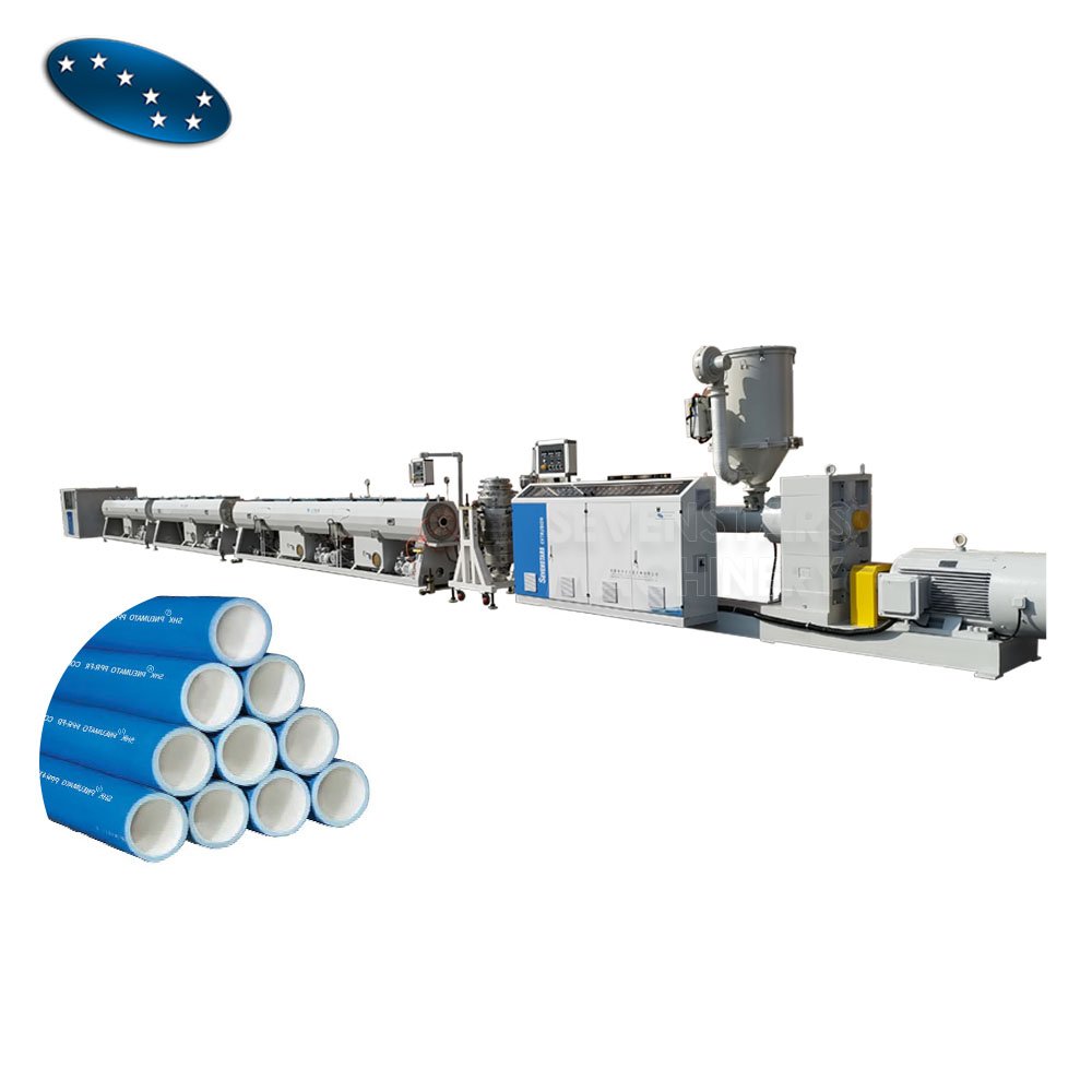 Sevenstars 110-315 Mm Pp Pe Pipe Extruder Production Line Plastic Pipe Making Machine for PP Tube Extrusion