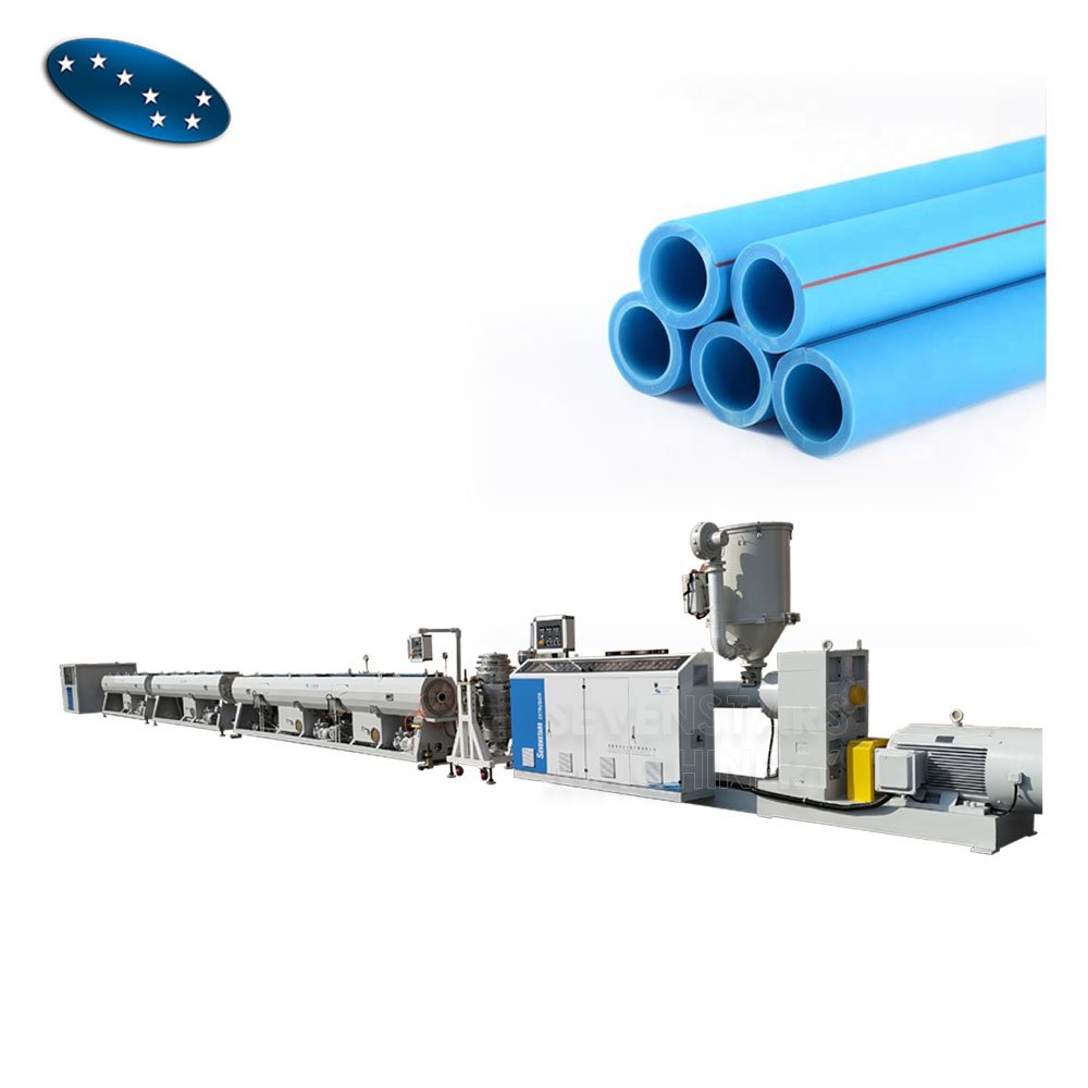 Sevenstars 110-315 Mm Pp Pe Pipe Extruder Production Line Plastic Pipe Making Machine for PP Tube Extrusion