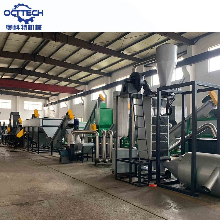 Waste pp pe hdpe ldpe film woven bag plastic recycling crushing and washing machine