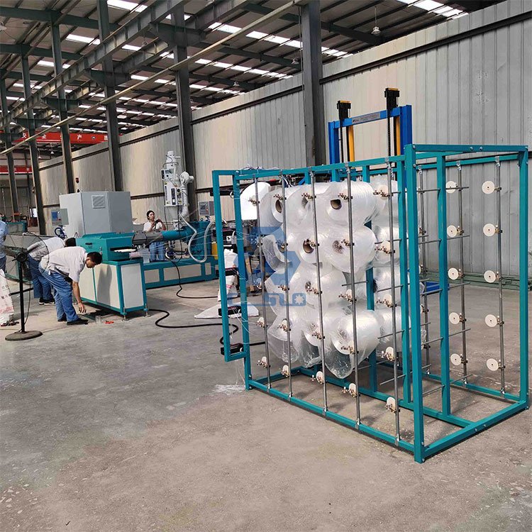 POLYPROPYLENE PP PE POLYETYLENE PLASTIC YARN FIBER CORD STRAP PRODUCTION MACHINE