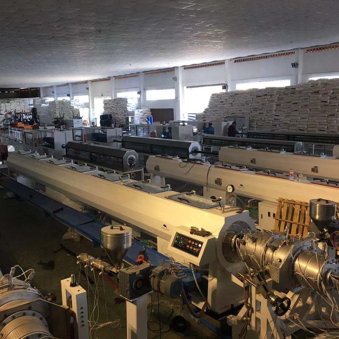 extruded plastic product/ PPR PE pipe extruders
