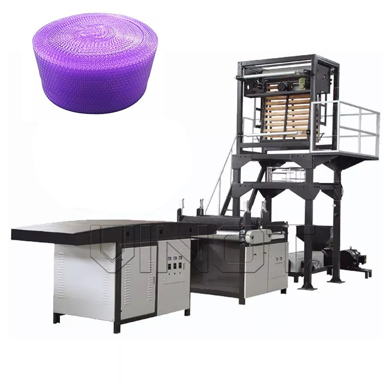 Plastic PP PE automatic wire drawing rope extruder and PP rope making machine made in China