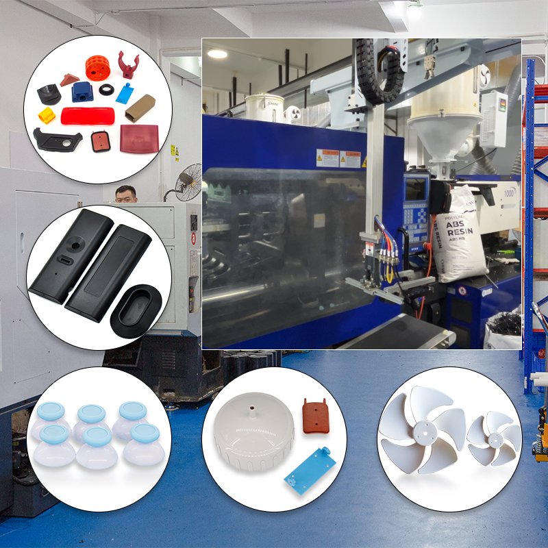 Best Selling Products Nylon Moulding Injection Products OEM Plastic Injection Molds ABS Electronic Equipment Shell case Parts