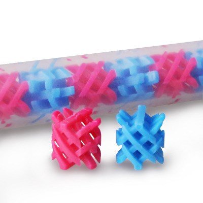 GSM9-20 Plastic disposable static mixer tube ABglue, adhesive, epoxy, polypropylene static mixing nozzle with X-shape element