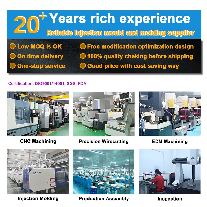 Custom PP ABS PC Plastic Molding Injection Mold mould Plastic Part Manufacturing
